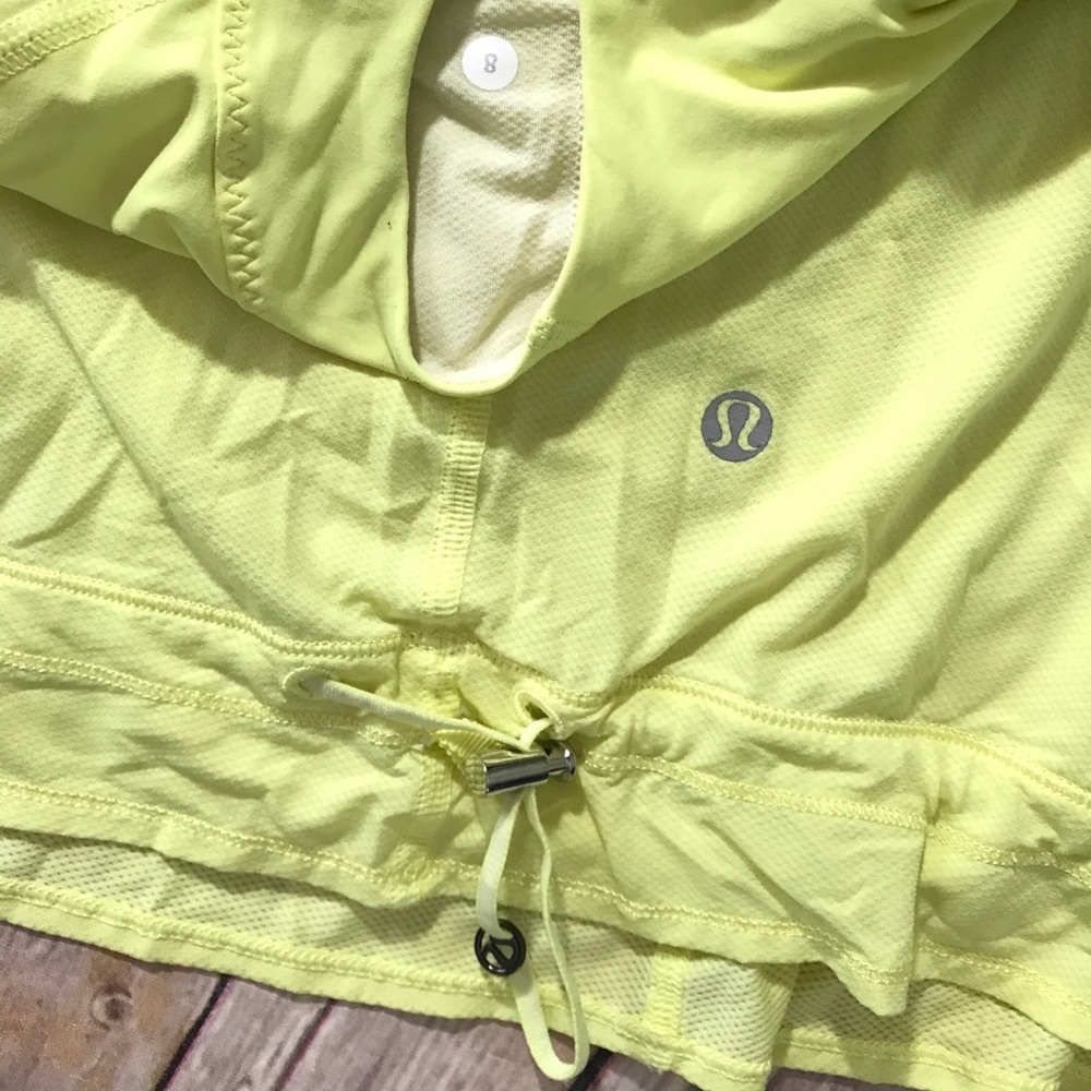 Lululemon Yellow Tank size 8 GUC